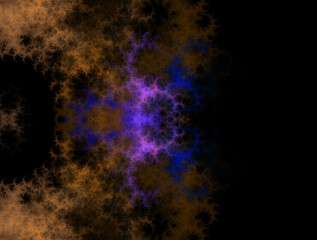 Imaginatory fractal abstract background Image