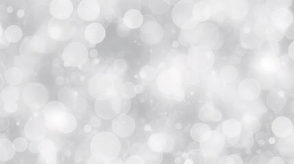 Background bokeh blur circle variety white gray. Dreamy soft focus wallpaper backdrop