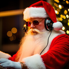 DJ Santa Claus Generative AI
