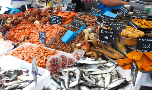 March&eacute; aux poissons	