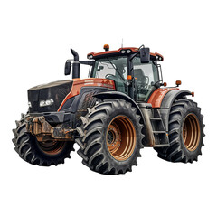 Obraz premium Agricultural vehicle hyper detailed very hight quality AI generated illustration