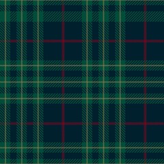 Tartan seamless pattern, blue and green can be used in fashion decoration design. Bedding, curtains, tablecloths 