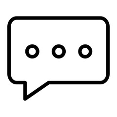 chat line icon