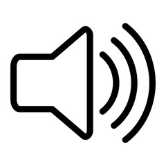 volume line icon
