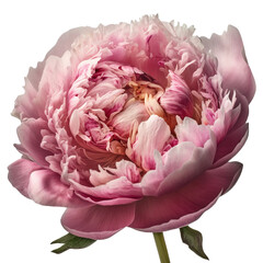 Peonie hyper detailed very hight quality isolated background  AI generated illustration