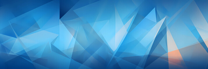 Obraz premium abstract pattern with blue triangles as modern background, geometric shapes for trendy backdrop, beautiful artistic design