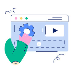 Creative Agency Flat Illustration

