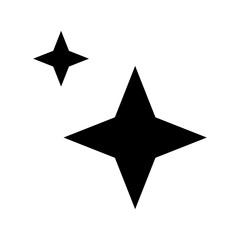 Simple Aesthetic Winter Christmas shining magic star icon in trendy style. Modern shapes vector symbol. Linear pictogram pack for web apps and mobile concept