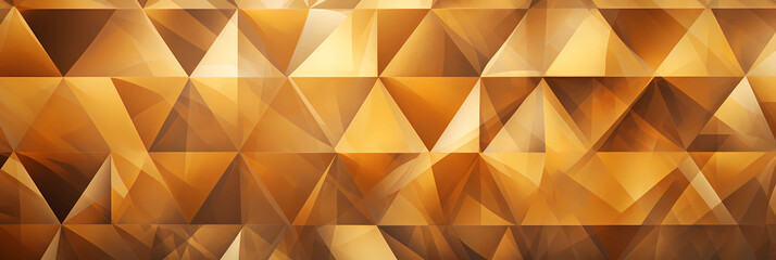 abstract pattern with golden triangles as modern background, geometric shapes for trendy backdrop, beautiful artistic design