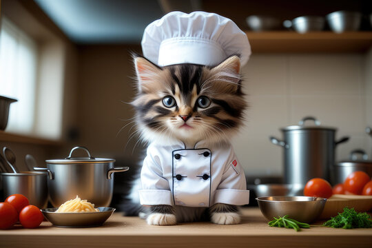 Cat Cooking Images Browse 30 641 Stock Photos Vectors and Video Adobe Stock