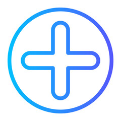 plus gradient icon