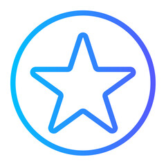 star gradient icon