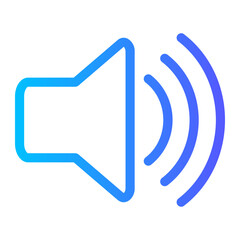 volume gradient icon