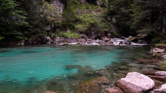  Fantastic alpine lake of Amola