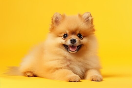 A Curious Canine Perched on a Sunny Canvas