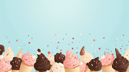 ice cream business promotion banner