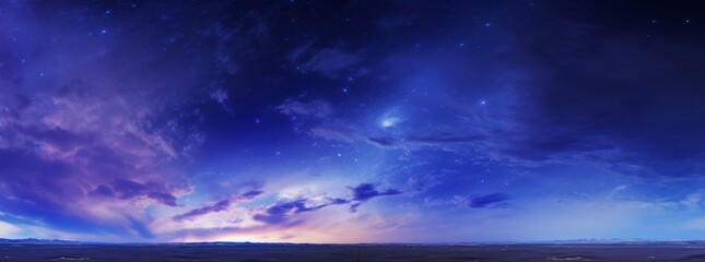 Fototapeta na wymiar Maule Galaxy Panoramic Skies.
