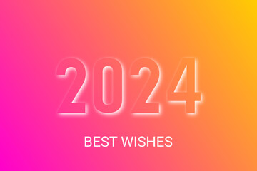 2024 - happy new year 2024 - best wishes
