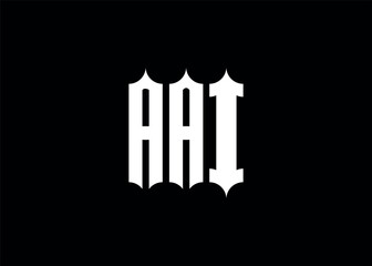 AAI initial monogram letter business logo