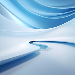 Universal abstract futuristic white and blue background for presentations