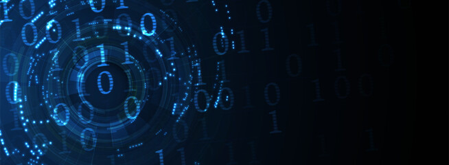 Technology abstract futuristic science background for internet business.