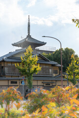 Obraz premium Japanese traditional old building