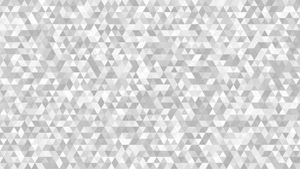 Gray mosaic geometric polygon background for web design