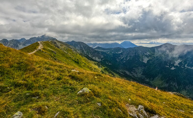 mountain view panorama landscape Poland Zakopane