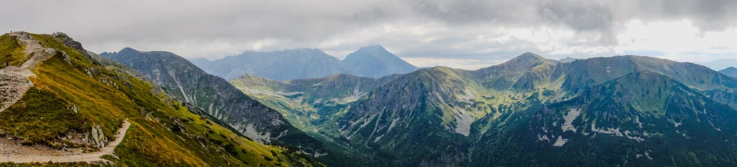 Cercles muraux Tatras mountain view panorama landscape Poland Zakopane