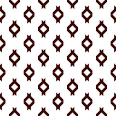 Seamless geometric pattern in Batik style