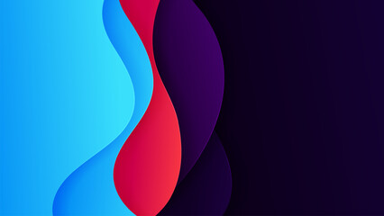 Vector abstract background with soft gradient color and dynamic shadow on background .Vector background for wallpaper. Eps 10