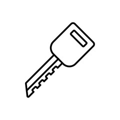 key icon. outline icon