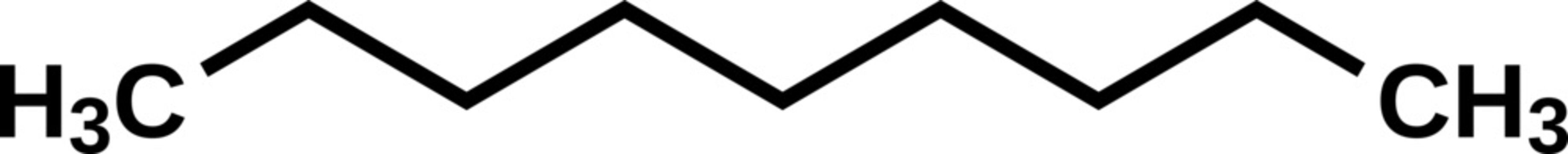 Nonane C9H20 structural formula, vector illustration 