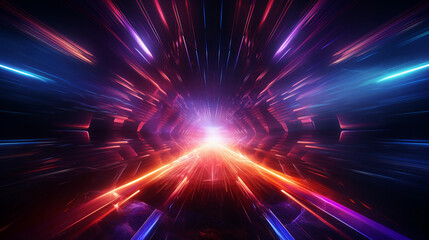 Abstract pink blue light background
