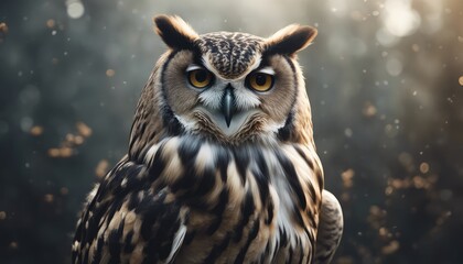 Owl Photography Stock Photos cinematic, wildlife, owl, eagle, for home decor, wall art, posters, game pad, canvas, wallpaper