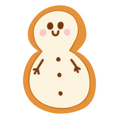 gingerbread, christmas festival, cartoon icon