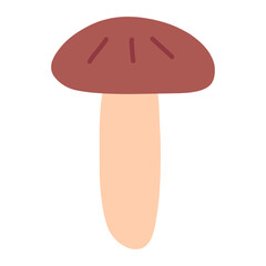 brown color Mushroom
