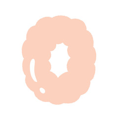 Alphabet Cloud Bubble Cute Typography pastel colorful Trendy Retro Y2k childish for birthday nursery baby shower 