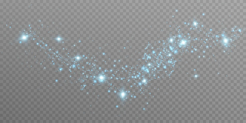blue dust light png. Bokeh light lights effect background. Christmas glowing dust background Christmas glowing light bokeh confetti and sparkle overlay texture for your design.	 - obrazy, fototapety, plakaty