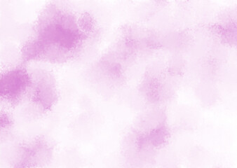 Stains and drops of  pink with smooth transitions. Abstract pink watercolor background.