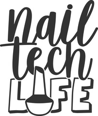 Nail Tech Life - Love Nails Illustration