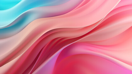 Abstract Blurred Pink Brown Cyan Soft Gradient Cycle Slow Motion Background 