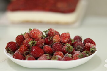 raspberries in a bowl