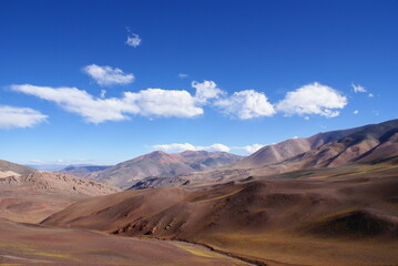 Paysage désertique en Argentine