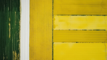 Aerial abstract view of a country agricultural landscape