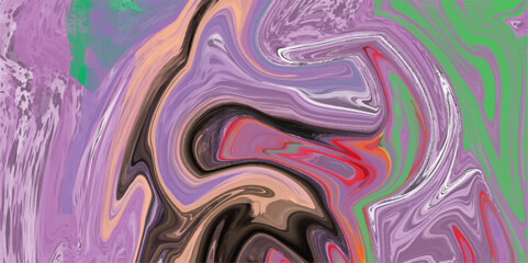 Multicolored background from paints on liquid. Bright pattern on liquid. Marbleized bright effect with fluid painting, background for wallpapers, poster, postcard.