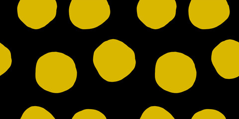 Minimalist trendy abstract polka dot pattern. Modern vector template for design.
