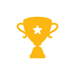 trophy icon design vector isolated