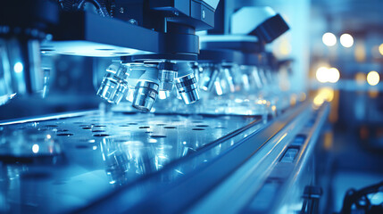 Advanced Microscope Technology in Modern Laboratory Setting