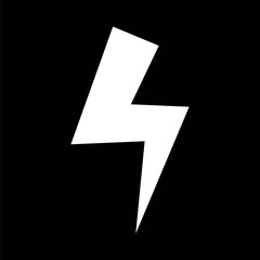 Fototapeta premium Power icon ,energy sign, Lightning icon set illustration.